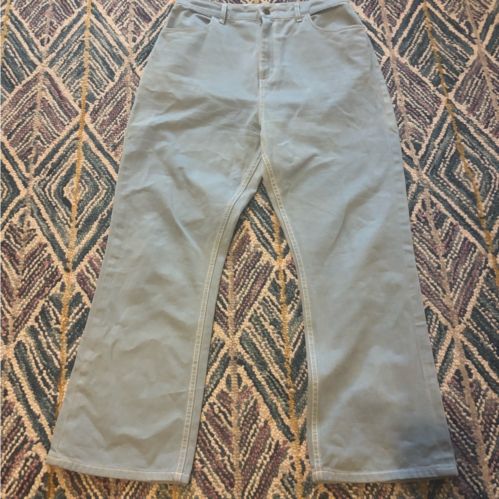 Rudy Jude sky blue flares size 5